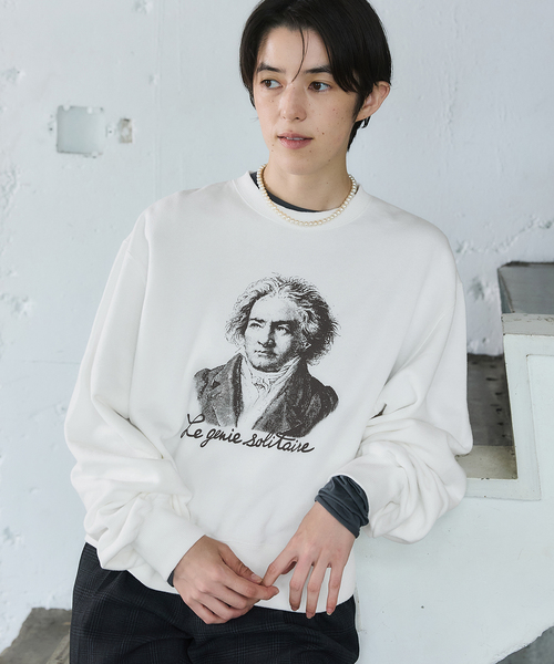 ベートーヴェン スウェット BLACK ベートーヴェンスウェット（スウェット）｜IENA（イエナ）の