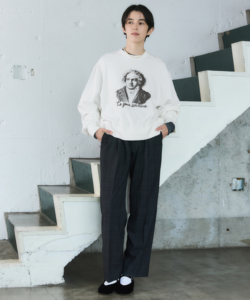 ベートーヴェン スウェット BLACK ベートーヴェンスウェット（スウェット）｜IENA（イエナ）の