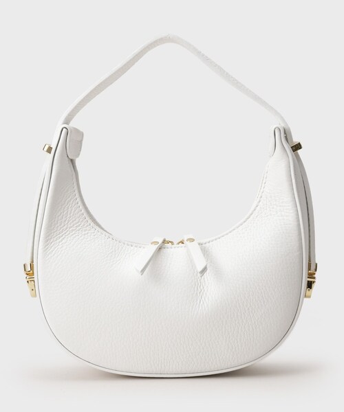 GALLEST（ギャレスト）の「【MILLELA FIRENZE】ショルダームーンバッグ（ショルダーバッグ・レディース・ブラック/ベージュ/ホワイト・00）」の15枚目の写真