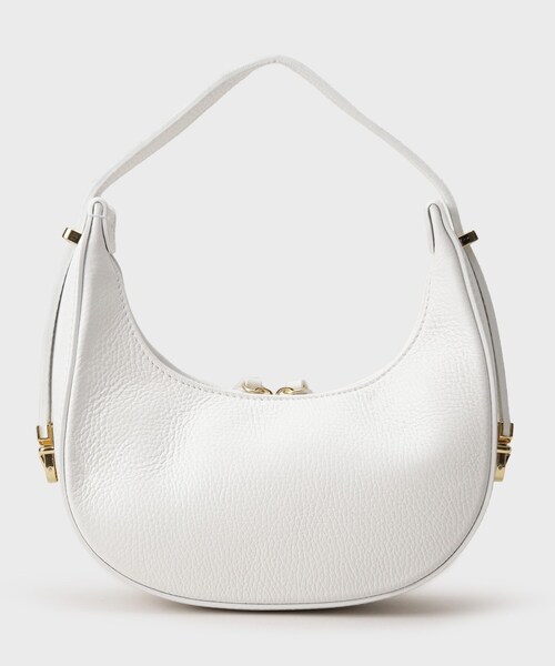 GALLEST（ギャレスト）の「【MILLELA FIRENZE】ショルダームーンバッグ（ショルダーバッグ・レディース・ブラック/ベージュ/ホワイト・00）」の14枚目の写真