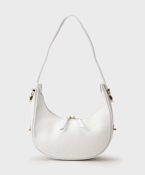 GALLEST（ギャレスト）の「【MILLELA FIRENZE】ショルダームーンバッグ（ショルダーバッグ・レディース・ブラック/ベージュ/ホワイト・00）」の9枚目の写真