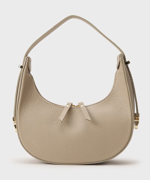 GALLEST（ギャレスト）の「【MILLELA FIRENZE】ショルダームーンバッグ（ショルダーバッグ・レディース・ブラック/ベージュ/ホワイト・00）」の5枚目の写真