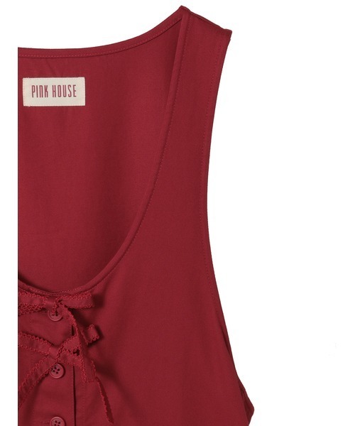 セール】リボンモチーフ付きジャンバースカート（ジャンパースカート