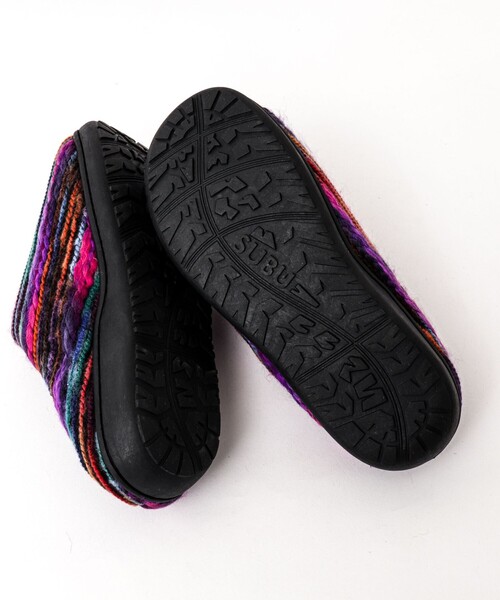 SUBU（スブ）の「【SUBU/スブ】2025 CONCEPT collection DOTS ウィンターサンダル（サンダル・メンズ・グリーン系その他/ブラウン系その他/ピンク系その他・1/2/3）」の7枚目の写真