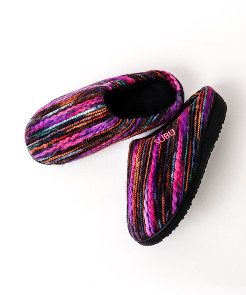 SUBU（スブ）の「【SUBU/スブ】2025 CONCEPT collection DOTS ウィンターサンダル（サンダル・メンズ・グリーン系その他/ブラウン系その他/ピンク系その他・1/2/3）」の14枚目の写真