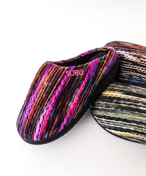 SUBU（スブ）の「【SUBU/スブ】2025 CONCEPT collection DOTS ウィンターサンダル（サンダル・メンズ・グリーン系その他/ブラウン系その他/ピンク系その他・1/2/3）」の5枚目の写真