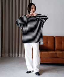 amini | ビックシルエットボータートップス(Tシャツ/カットソー)