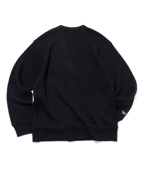 Reebok(リーボック)の「REEBOK x SILAS KNIT CARDIGAN(ニット/セーター・メンズ・オフホワイト/ブラック・XL/L/M)」の3枚目の写真
