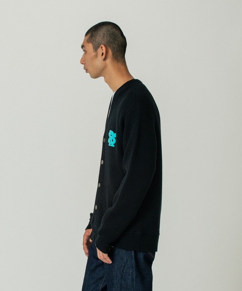 Reebok(リーボック)の「REEBOK x SILAS KNIT CARDIGAN(ニット/セーター・メンズ・オフホワイト/ブラック・XL/L/M)」の4枚目の写真