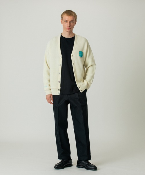 Reebok(リーボック)の「REEBOK x SILAS KNIT CARDIGAN(ニット/セーター・メンズ・オフホワイト/ブラック・XL/L/M)」の7枚目の写真