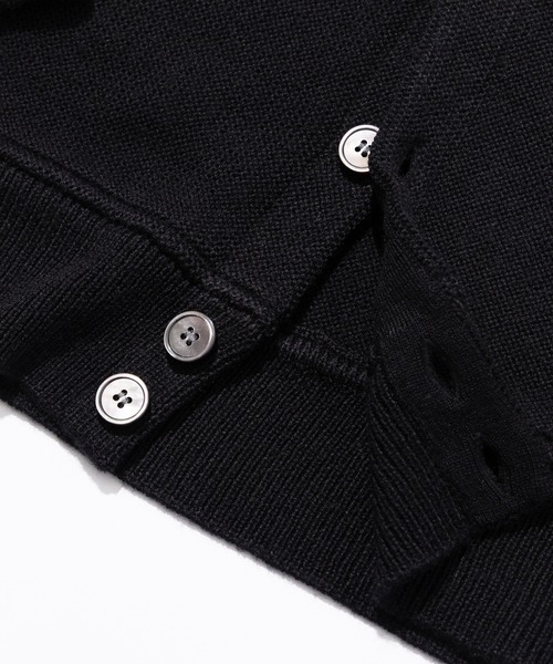 Reebok(リーボック)の「REEBOK x SILAS KNIT CARDIGAN(ニット/セーター・メンズ・オフホワイト/ブラック・XL/L/M)」の12枚目の写真
