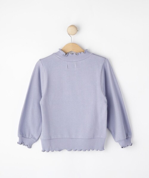 SHOO・LA・RUE（シューラルー）の「【100-150cm】モチーフ刺繍使いスウェット（スウェット・キッズ・サックスブルー/ピンク/オフホワイト/パープル・12/13/14/15 /10/11）」の6枚目の写真