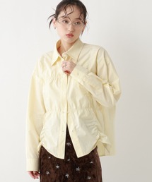 RAGEBLUE | シャーリングカラーシャツ(シャツ/ブラウス)