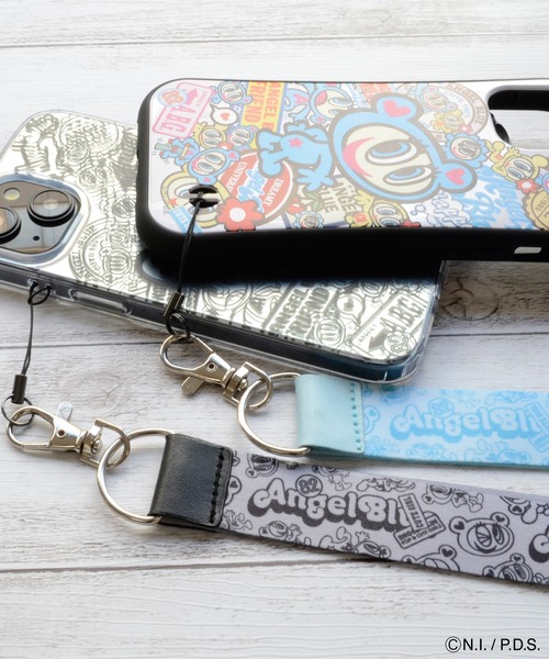 e#️⃣アンサンブルガールズ#️⃣ 　神樹はじめ　ストラップ エンジェルブルー ハンドストラップ（スマホグッズ）｜ANGEL BLUE