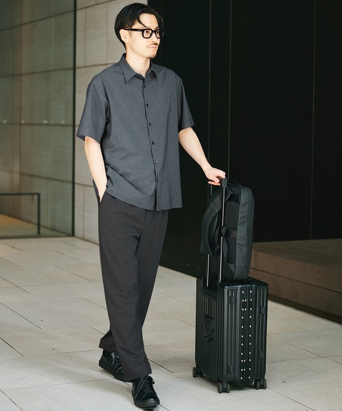 UNITED TOKYO（ユナイテッドトウキョウ）の「レザースマートバックパック（バックパック/リュック・メンズ・ブラック・FREE）」の12枚目の写真