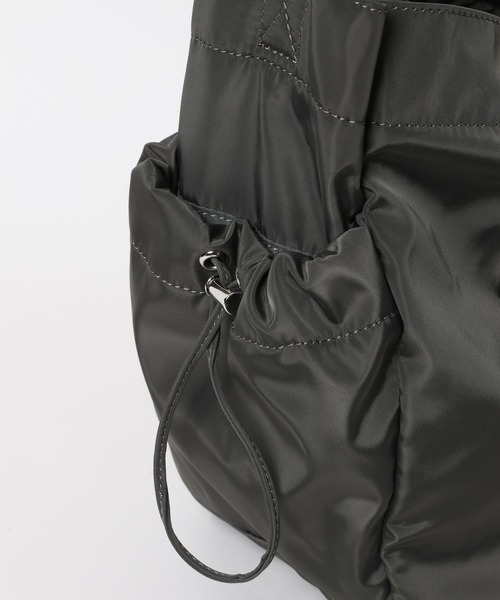 GLOBAL WORK（グローバルワーク）の「撥水軽量7ポケットハンドルショルダー/598245（ショルダーバッグ・レディース・チャコールグレー/ブラック/ダークブラウン/ベージュ・FREE）」の12枚目の写真