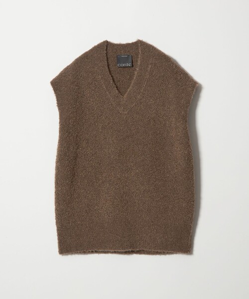 セール】＜conte＞ブークレー Vネックベスト（ベスト）｜conte（コンテ