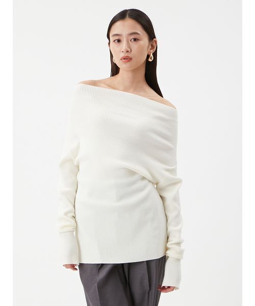 セール】オフショルラメニット（ニット/セーター）｜Mila Owen（ミラ