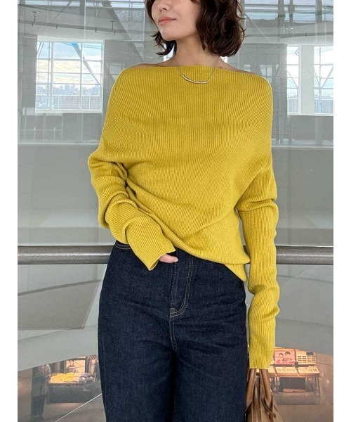 セール】オフショルラメニット（ニット/セーター）｜Mila Owen（ミラ