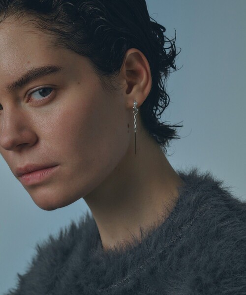 and cloud(アンドクラウド)の「Gradation Pearl Earring(イヤリング・レディース・シルバー系その他・FREE)」の5枚目の写真
