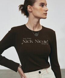NICOLE CLOSET LS TOP_BROWN