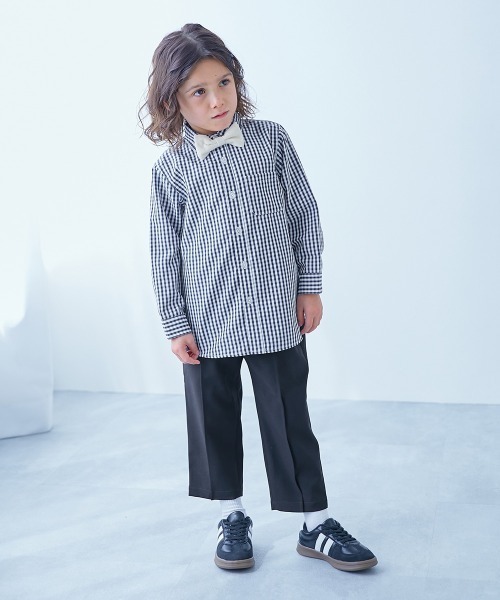 devirock（デビロック）の「フォーマル ロングパンツ（スラックス・キッズ・ブラック/ダークネイビー/チャコール・100cm/110cm/120cm/130cm/140cm/150cm/160cm）」の6枚目の写真