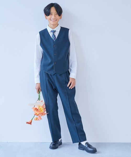 devirock（デビロック）の「フォーマル ロングパンツ（スラックス・キッズ・ブラック/ダークネイビー/チャコール・100cm/110cm/120cm/130cm/140cm/150cm/160cm）」の10枚目の写真