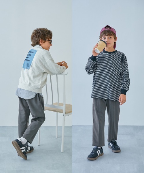 devirock（デビロック）の「フォーマル ロングパンツ（スラックス・キッズ・ブラック/ダークネイビー/チャコール・100cm/110cm/120cm/130cm/140cm/150cm/160cm）」の19枚目の写真