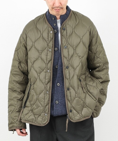 NOLLEY’S(ノーリーズ)の「スタンドカーディガン 25AW(カーディガン/ボレロ・メンズ・グレー系その他/ブルー/ネイビー/パープル・S/M/L)」の10枚目の写真