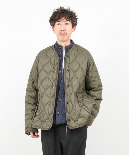 NOLLEY’S(ノーリーズ)の「スタンドカーディガン 25AW(カーディガン/ボレロ・メンズ・グレー系その他/ブルー/ネイビー/パープル・S/M/L)」の12枚目の写真