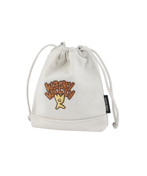 Wacky WiLLy(ワッキーウィリー)の「エコポーチ アイボリー(エコバッグ/サブバッグ・レディース・その他・F)」の5枚目の写真