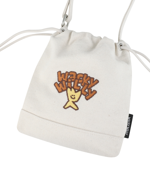 Wacky WiLLy(ワッキーウィリー)の「エコポーチ アイボリー(エコバッグ/サブバッグ・レディース・その他・F)」の6枚目の写真