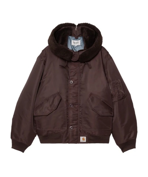 Carhartt WIP（カーハートダブリューアイピー）の「【Carhartt WIP】 HOODED OLTERA BOMBER（その他アウター・レディース・ブラック・MEDIUM）」の6枚目の写真