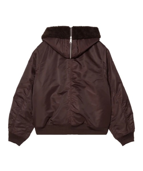 Carhartt WIP（カーハートダブリューアイピー）の「【Carhartt WIP】 HOODED OLTERA BOMBER（その他アウター・レディース・ブラック・MEDIUM）」の8枚目の写真