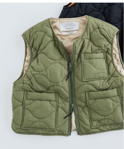 WILLIAM B.ELIOTT】リバーシブルキルトベスト（ベスト）｜niko and