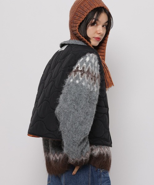 セール】【WILLIAM B.ELIOTT】リバーシブルキルトベスト（ベスト