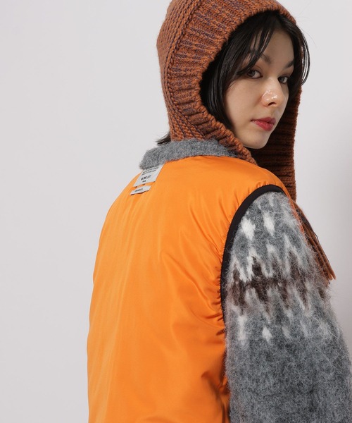 セール】【WILLIAM B.ELIOTT】リバーシブルキルトベスト（ベスト