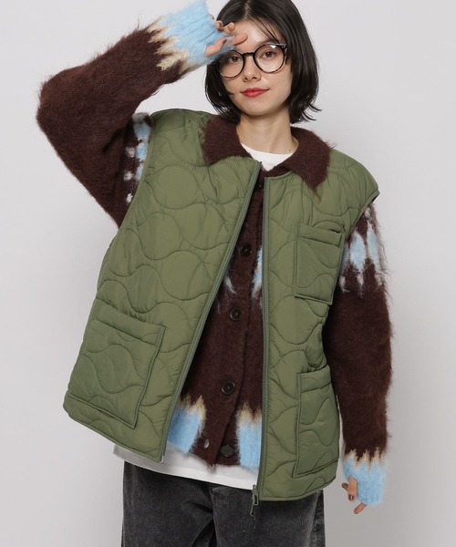 【WILLIAM B.ELIOTT】リバーシブルキルトベスト　ニコアンドタグ付き WILLIAM B.ELIOTT】リバーシブルキルトベスト | [公式]ニコアンド