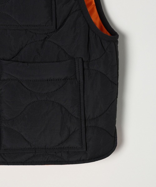 【WILLIAM B.ELIOTT】リバーシブルキルトベスト　ニコアンドタグ付き WILLIAM B.ELIOTT】リバーシブルキルトベスト | [公式]ニコアンド