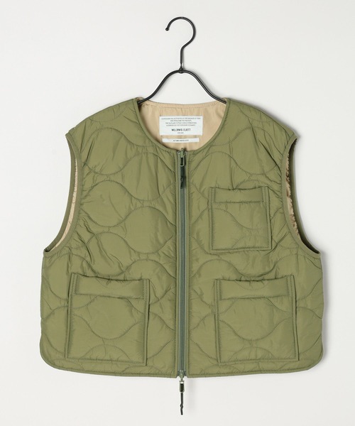 【WILLIAM B.ELIOTT】 リバーシブルキルトベスト ニコアンド セール】【WILLIAM B.ELIOTT】リバーシブルキルトベスト（ベスト