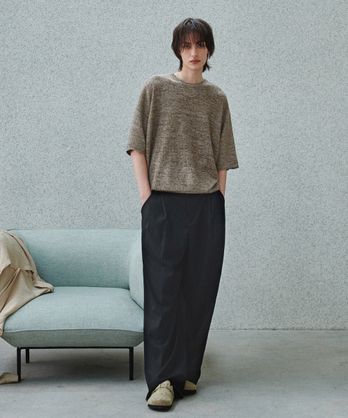 GLW(ジーエルダブリュ)の「ツートンミックスドハーフニットブラウン(ニット/セーター・レディース・その他・LARGE/SMALL/MEDIUM)」の9枚目の写真
