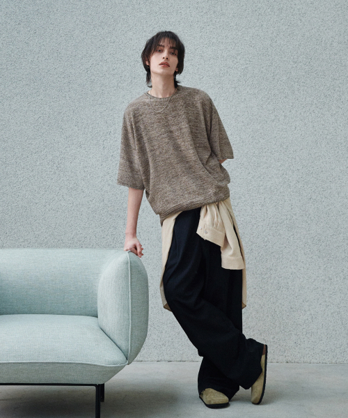 GLW(ジーエルダブリュ)の「ツートンミックスドハーフニットブラウン(ニット/セーター・レディース・その他・LARGE/SMALL/MEDIUM)」の10枚目の写真