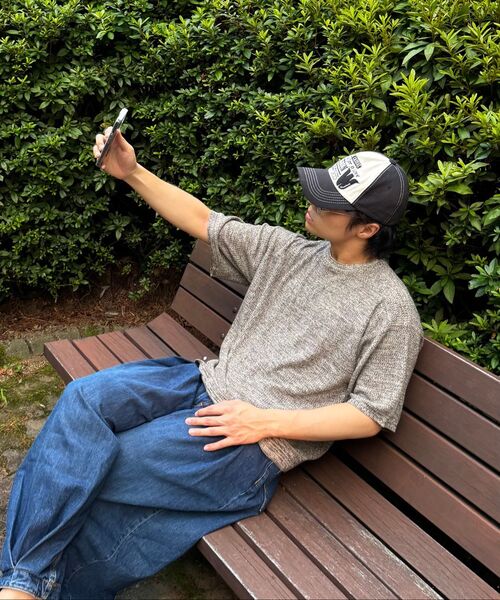 GLW(ジーエルダブリュ)の「ツートンミックスドハーフニットブラウン(ニット/セーター・レディース・その他・LARGE/SMALL/MEDIUM)」の11枚目の写真