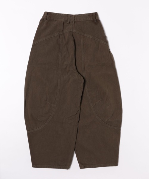 CANVAS+（キャンバスプラス）の「【CANVAS＋】立体スーパールーズワイドパンツ（その他パンツ・レディース・カーキ・L/M/S）」の14枚目の写真