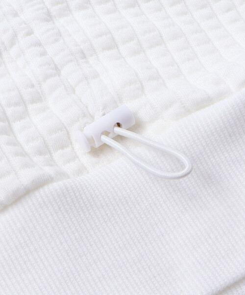 ZIDDY（ジディ）の「膨れジャガードﾄドロストトップス(130~160cm)（スウェット・キッズ・ホワイト/ブラック・140cm/FREE/150cm/130cm）」の16枚目の写真