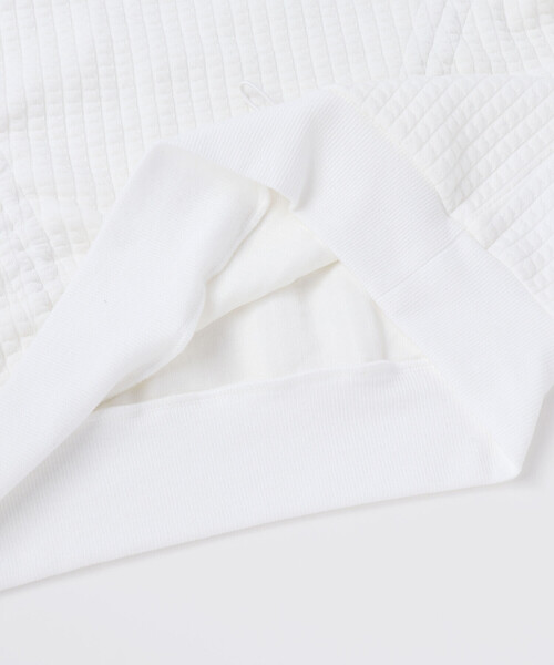 ZIDDY（ジディ）の「膨れジャガードﾄドロストトップス(130~160cm)（スウェット・キッズ・ホワイト/ブラック・140cm/FREE/150cm/130cm）」の18枚目の写真