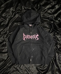 centimeter（センチメーター）の「Glitter zip hoodie（パーカー）」