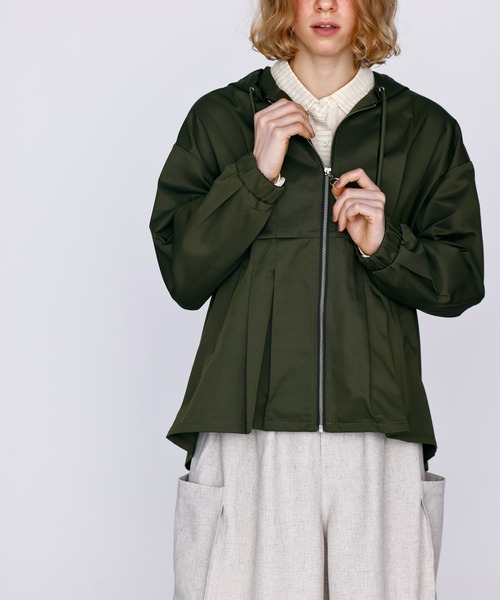 Kelen(ケレン)の「「KELEN / ケレン」ウエストタックデザインフードジャケット(その他アウター・レディース・カーキ/ベージュ/ネイビー・S/M)」の5枚目の写真