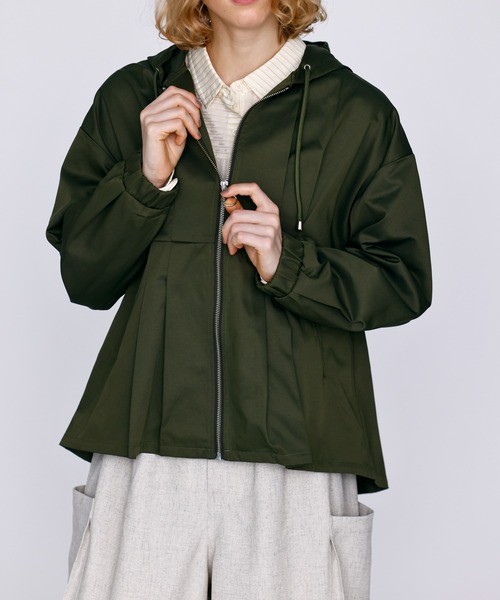 Kelen(ケレン)の「「KELEN / ケレン」ウエストタックデザインフードジャケット(その他アウター・レディース・カーキ/ベージュ/ネイビー・S/M)」の8枚目の写真