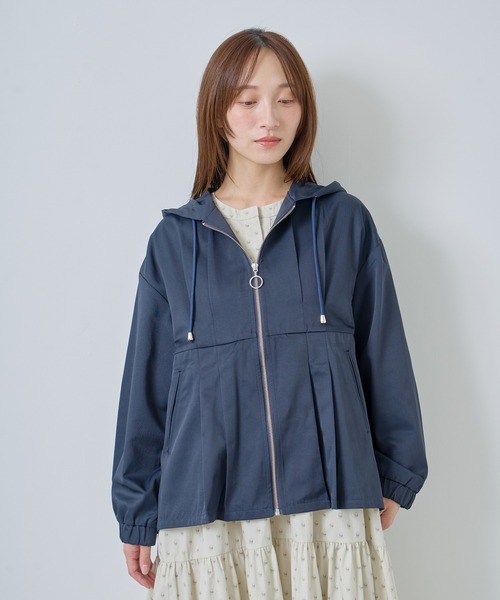 Kelen(ケレン)の「「KELEN / ケレン」ウエストタックデザインフードジャケット(その他アウター・レディース・カーキ/ベージュ/ネイビー・S/M)」の16枚目の写真